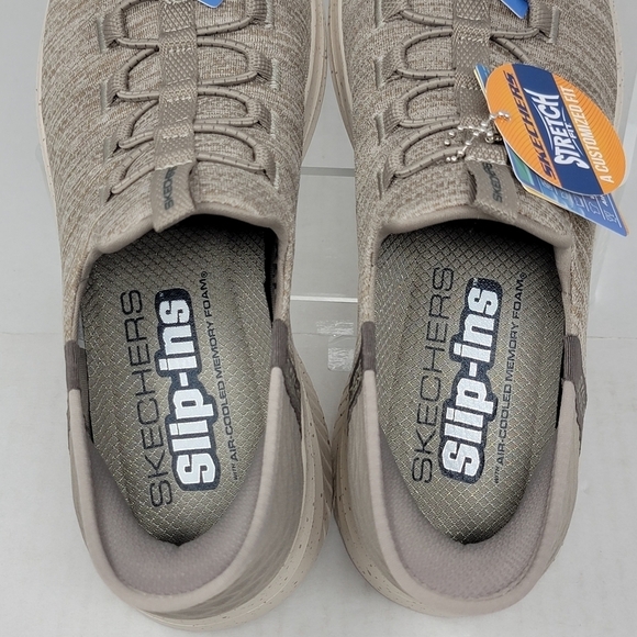 Skechers Slip-Ins Men’s Hands Free Memory Foam Shoes 232452/TPE Size 7 New - Picture 10 of 10